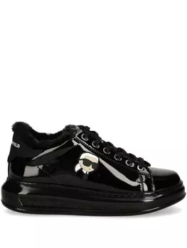Кожаные кроссовки Karl Lagerfeld Ikonik NFT Kapri, черный