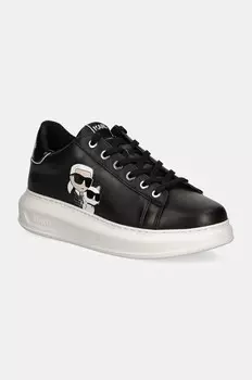 Кожаные кроссовки Karl Lagerfeld KAPRI, черный