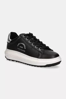 Кожаные кроссовки Karl Lagerfeld KAPRI, черный