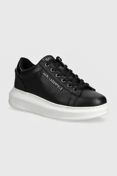 Кожаные кроссовки Karl Lagerfeld KAPRI, черный