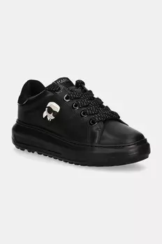 Кожаные кроссовки Karl Lagerfeld KAPRI, черный