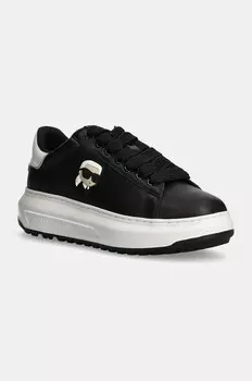 Кожаные кроссовки Karl Lagerfeld KAPRI, черный
