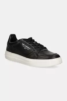 Кожаные кроссовки Karl Lagerfeld T/KAP, черный