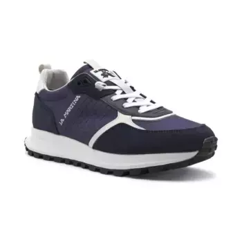 Кожаные кроссовки La Martina, синий