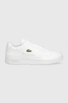 Кожаные кроссовки Lacoste, белый