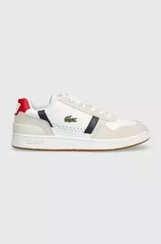 Кожаные кроссовки Lacoste, белый