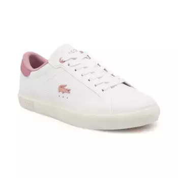 Кожаные кроссовки Lacoste, белый