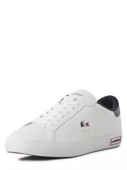 Кожаные кроссовки Lacoste, белый
