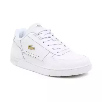Кожаные кроссовки-лодочки Lacoste, белый