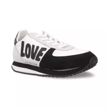 Кожаные кроссовки Love Moschino, белый