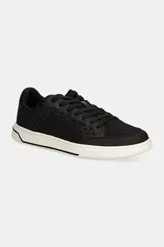 Кожаные кроссовки LOW TOP LACE UP REPR MONO Calvin Klein, черный