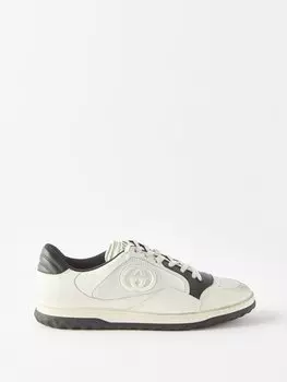 Кожаные кроссовки mac80 Gucci, белый