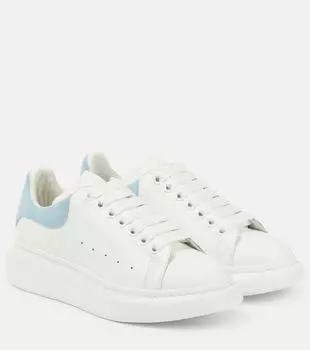 Кожаные кроссовки McQueen, White/Powd