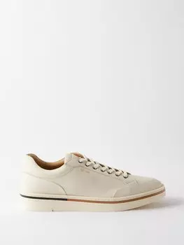 Кожаные кроссовки metropolitan Dunhill, белый