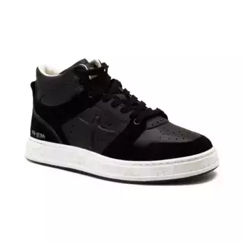 Кожаные кроссовки Midquinn Premiata, черный