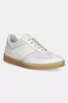Кожаные кроссовки Mm6 Maison Margiela, белый