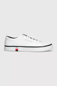 Кожаные кроссовки MODERN VULC CORPORATE LEATHER Tommy Hilfiger, белый