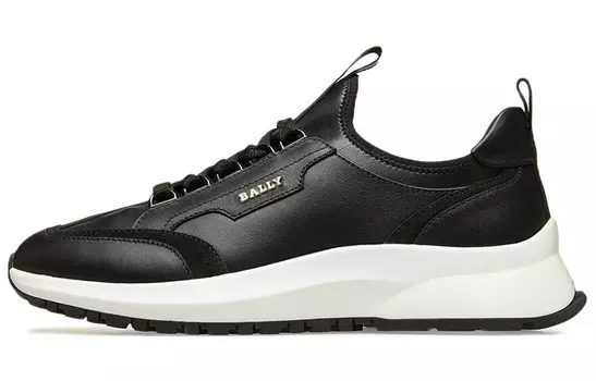 Кожаные кроссовки на шнуровке Bally