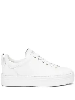 Кожаные кроссовки NERO GIARDINI, белый