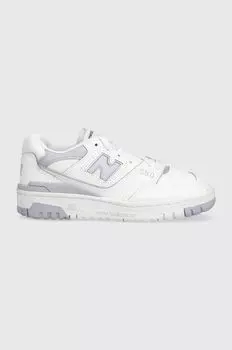 Кожаные кроссовки New Balance, белый