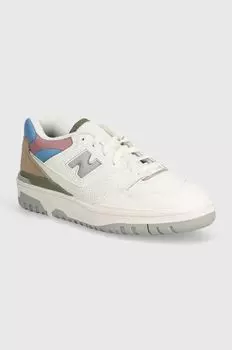 Кожаные кроссовки New Balance, белый