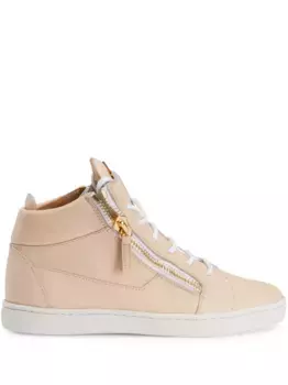 Кожаные кроссовки Nicki Giuseppe Zanotti, розовый