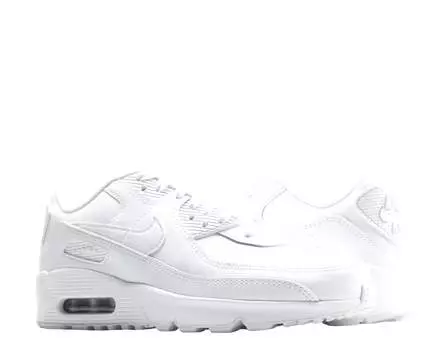 Кожаные кроссовки Nike Air Max 90 (GS) для больших детей, белый