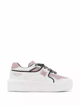 Кожаные кроссовки One Stud Valentino Garavani, белый