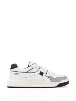 Кожаные кроссовки One Stud Valentino Garavani, белый