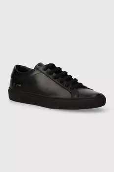 Кожаные кроссовки Original Achilles Low Common Projects, черный
