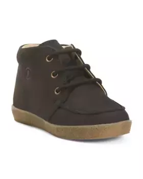 Кожаные кроссовки Ostrit (для малышей, малышей) Naturino Falcotto, черный