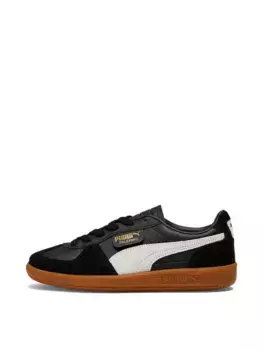 Кожаные кроссовки Палермо Puma, черный