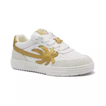 Кожаные кроссовки Palm Angels, белый