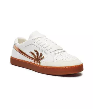 Кожаные кроссовки Palm Angels, белый
