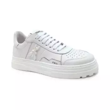 Кожаные кроссовки Patrizia Pepe, белый