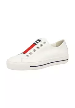 Кожаные кроссовки paul green, красный