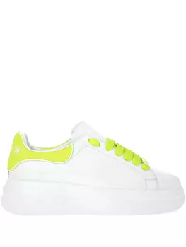 Кожаные кроссовки Philipp Plein, белый