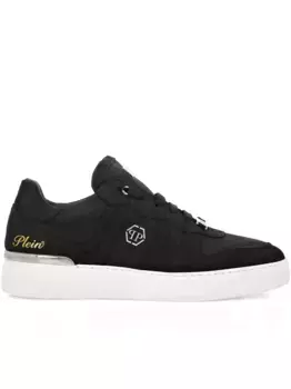 Кожаные кроссовки Philipp Plein, черный