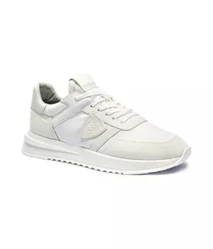 Кожаные кроссовки Philippe Model, белый