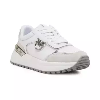 Кожаные кроссовки Pinko, белый