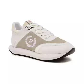 Кожаные кроссовки Pollini, белый