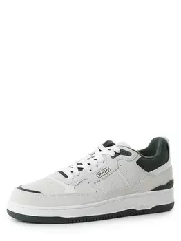 Кожаные кроссовки Polo Ralph Lauren, экрю