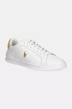 Кожаные кроссовки Polo Ralph Lauren Hrt Ct II, белый