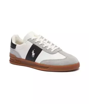 Кожаные кроссовки Polo Ralph Lauren, серый