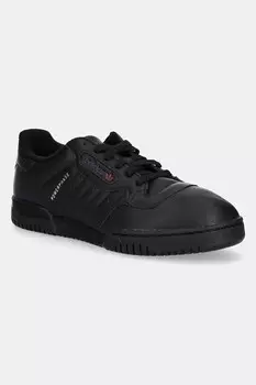Кожаные кроссовки Powerphase Adidas Originals, черный