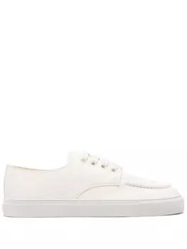 Кожаные кроссовки Prada, белый