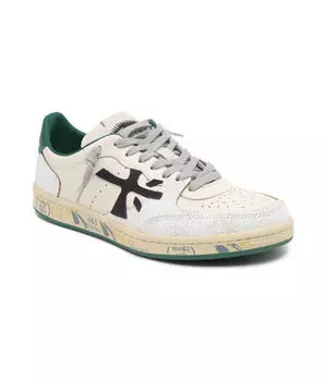 Кожаные кроссовки Premiata, белый