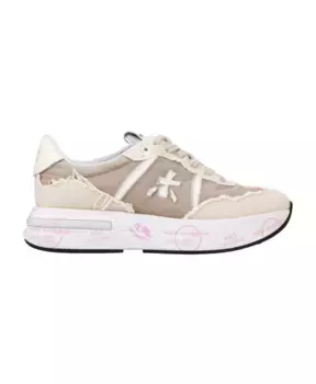 Кожаные кроссовки Premiata, бежевый