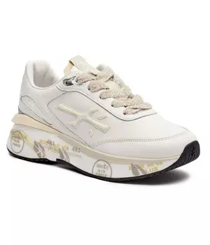 Кожаные кроссовки Premiata MOERUND, белый