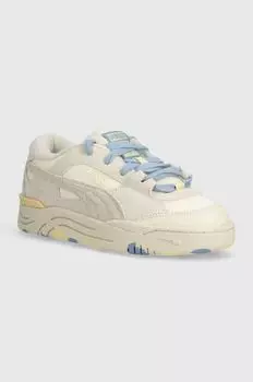 Кожаные кроссовки Puma, бежевый